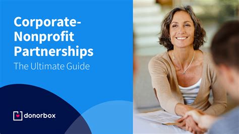 Guide To Corporate Partnerships For Nonprofits .